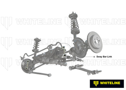 KLC217 Whiteline Rear Adjustable Sway Bar Link to Suit Honda Civic 10th 11th Gen FC FK FE FL | Genuine Whiteline Suspension Component - photo 2 of 4