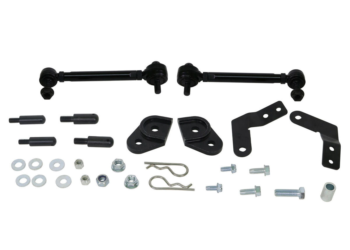 KLC234 Whiteline Front Adjustable Sway Bar Link to Suit Jeep Gladiator JT and Wrangler JL | Genuine Whiteline Suspension Component