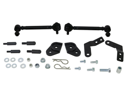 KLC234 Whiteline Front Adjustable Sway Bar Link to Suit Jeep Gladiator JT and Wrangler JL | Genuine Whiteline Suspension Component