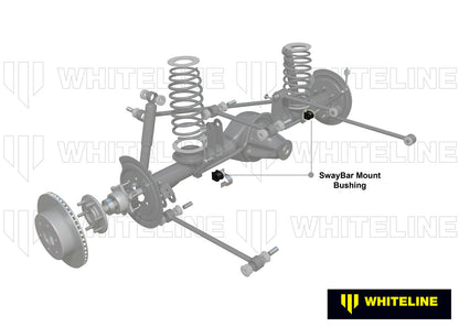 KSK017-24 Whiteline Rear Sway Bar Mount - Bushing Kit 24mm to Suit Whiteline Sway Bars | Genuine Whiteline Suspension Component - photo 2 of 5