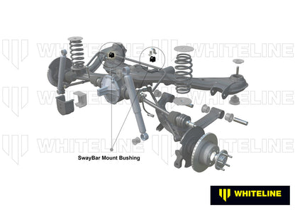 KSK020-20 Whiteline Rear Sway Bar Mount - Bushing Kit 20mm to Suit Whiteline Sway Bars | Genuine Whiteline Suspension Component - photo 2 of 6