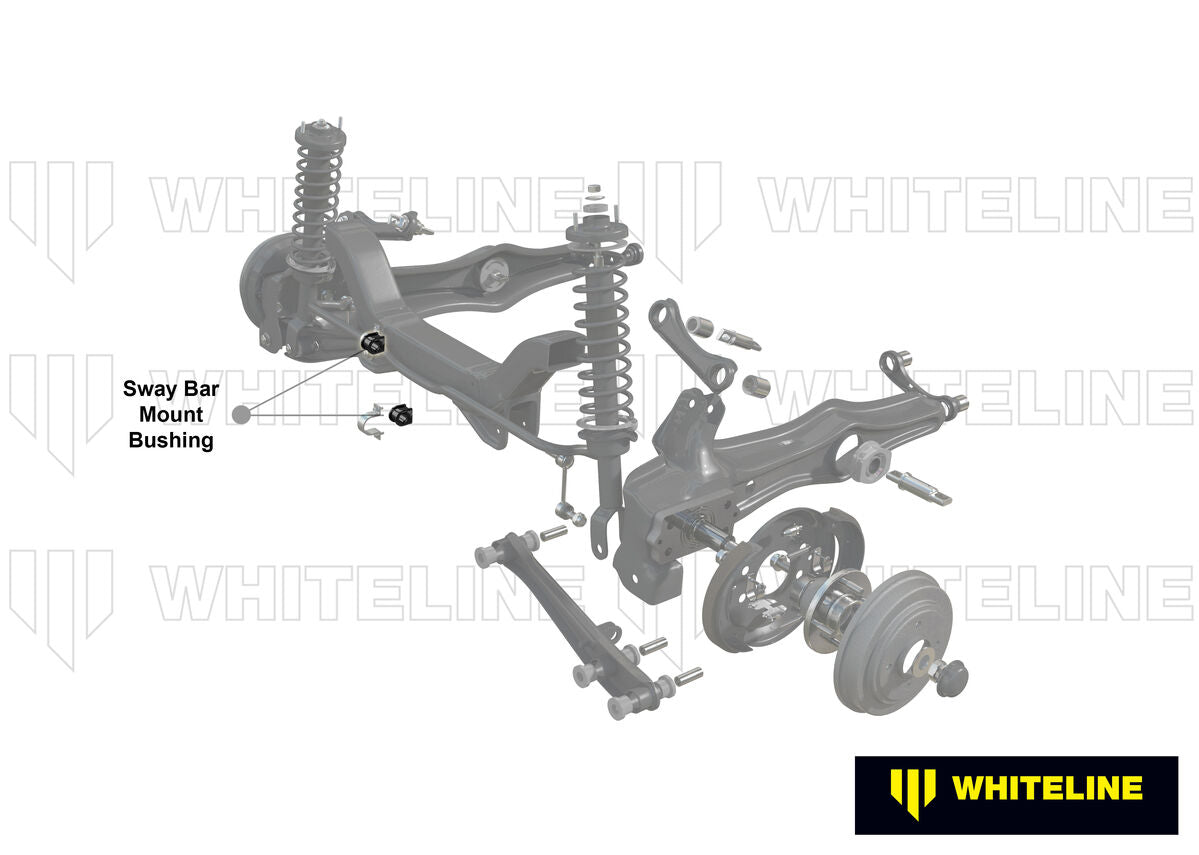 KSK053-24 Whiteline Rear Sway Bar Mount - Bushing Kit 24mm to Suit Whiteline Sway Bars | Genuine Whiteline Suspension Component - photo 2 of 5