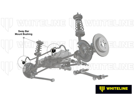 KSK057-18 Whiteline Rear Sway Bar Mount - Bushing Kit 18mm to Suit Whiteline Sway Bars | Genuine Whiteline Suspension Component - photo 2 of 5