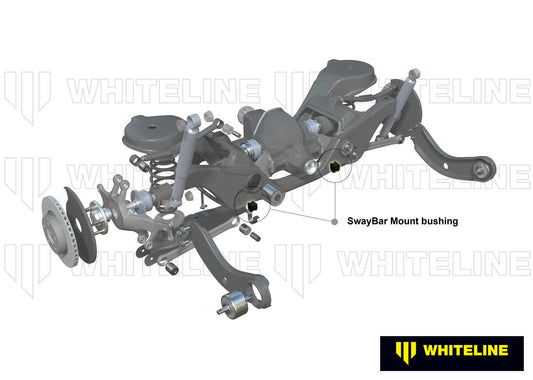 KSK058-22 Whiteline Rear Sway Bar Mount - Bushing Kit 22mm to Suit Whiteline Sway Bars | Genuine Whiteline Suspension Component - photo 2 of 5