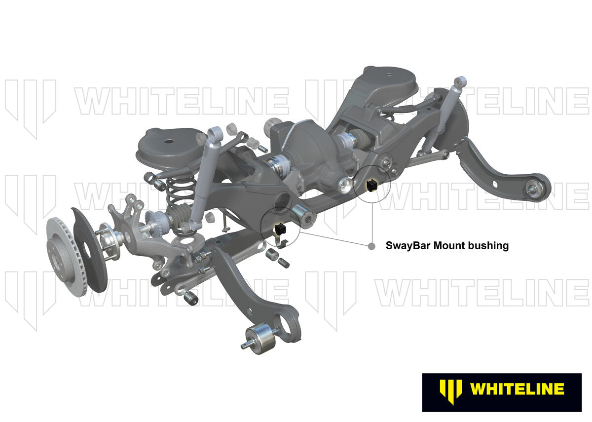 KSK065-18 Whiteline Rear Sway Bar Mount - Bushing Kit 18mm to Suit Whiteline Sway Bars | Genuine Whiteline Suspension Component - photo 2 of 5