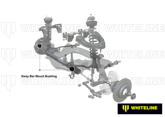 KSK107-27 Whiteline Front Sway Bar Mount - Bushing Kit 27mm to Suit Whiteline Sway Bars | Genuine Whiteline Suspension Component - photo 2 of 5