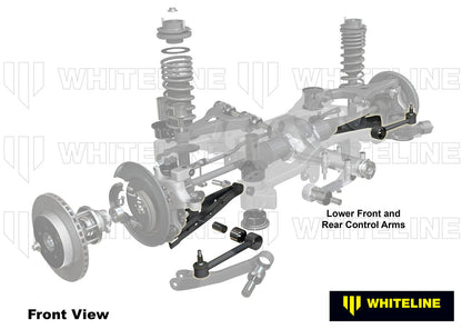 KSK124 Whiteline Rear Control Arm Lower Front and Rear - Arm Service Kit to Suit Whiteline Control Arms KTA124 | Genuine Whiteline Suspension Component - photo 2 of 5