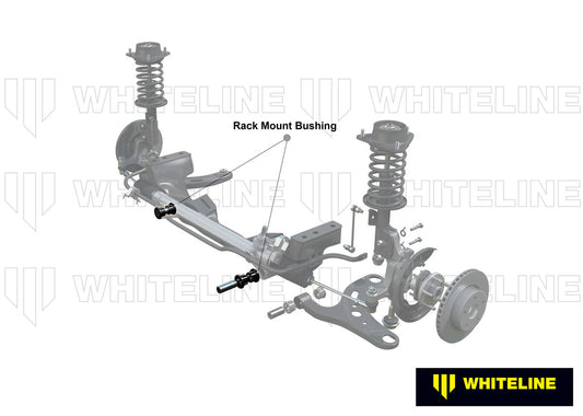 KSR210 Whiteline Front Steering Rack and Pinion - Mount Bushing Kit to Suit Subaru BRZ and Toyota 86 | Genuine Whiteline Suspension Component - photo 2 of 5