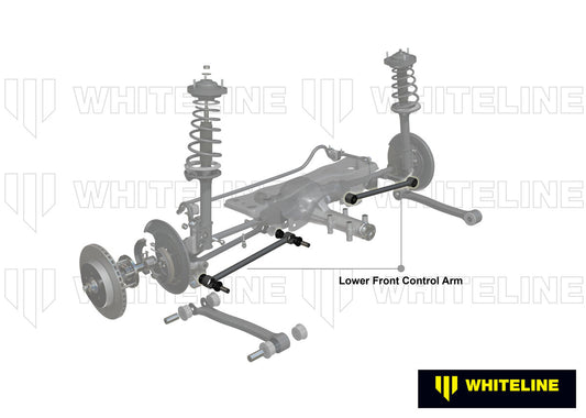 KTA107 Whiteline Adjustable Rear Lateral Control Arm - Lower Front Arm to Suit Subaru Forester, Impreza, Liberty and Outback | Genuine Whiteline Suspension Component - photo 2 of 4