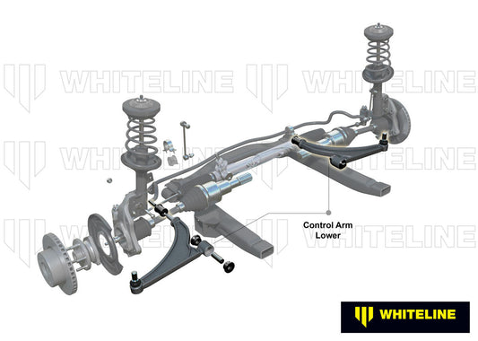 KTA290 Whiteline Front Lower Control Arm - Arm to Suit Subaru Impreza GD WRX STi | Genuine Whiteline Suspension Component - photo 2 of 4