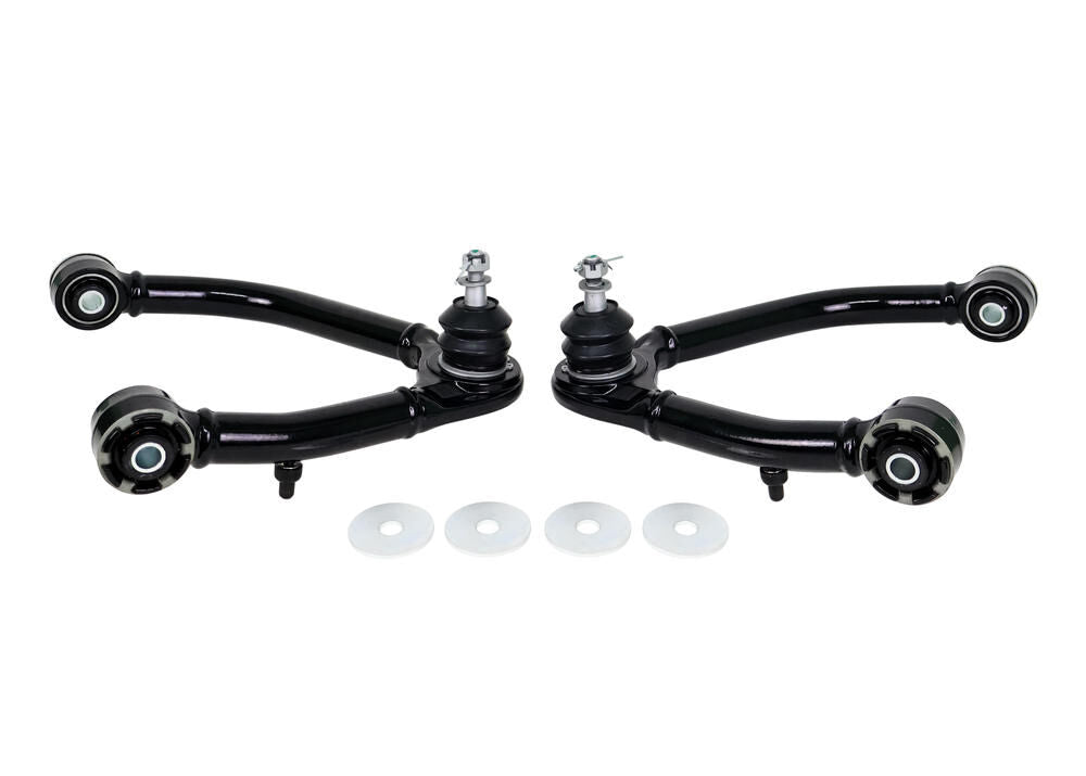 KTA316 Whiteline Front Upper Control Arms Fixed Offset to Suit Chevrolet Silverado and GMC Sierra 4th Gen | Genuine Whiteline Suspension Component