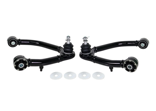 KTA316 Whiteline Front Upper Control Arms Fixed Offset to Suit Chevrolet Silverado and GMC Sierra 4th Gen | Genuine Whiteline Suspension Component