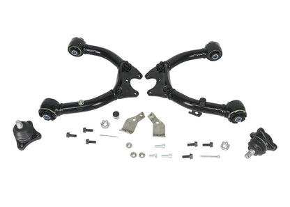 KTA336 Whiteline Front Upper Control Arms Fixed Offset to Suit Mitsubishi Pajero NS, NT, NW and NX 2006-on | Genuine Whiteline Suspension Component - photo 2 of 3