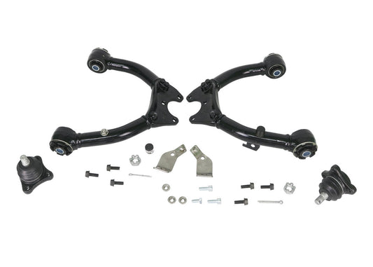 KTA336 Whiteline Front Upper Control Arms Fixed Offset to Suit Mitsubishi Pajero NS, NT, NW and NX 2006-on | Genuine Whiteline Suspension Component - photo 2 of 3