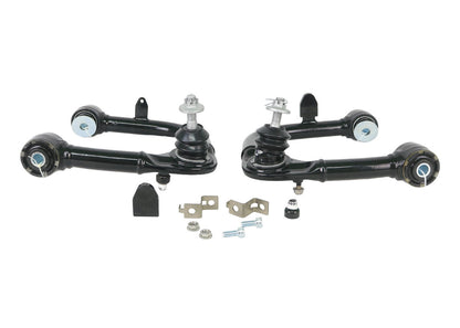 KTA347 Whiteline Front Upper Control Arms Fixed Offset to Suit Toyota Land Cruiser 300 Series | Genuine Whiteline Suspension Component