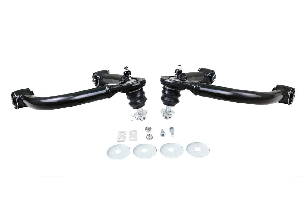 KTA359 Whiteline Front Upper Control Arms Fixed Offset to Suit Toyota Hilux Rogue and GR | Genuine Whiteline Suspension Component