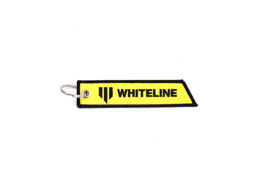 KWM072 Whiteline #GRIPACTIVATED 'Remove Before Flight' Key Ring | Genuine Whiteline Suspension Component
