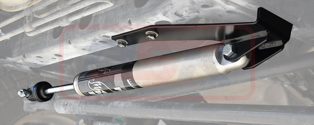 LANKIT-064 PSR Toyota Landcruiser 80/105 Series Fox 10" Steering Damper & Bracket Kit | Genuine PSR Steering Damper