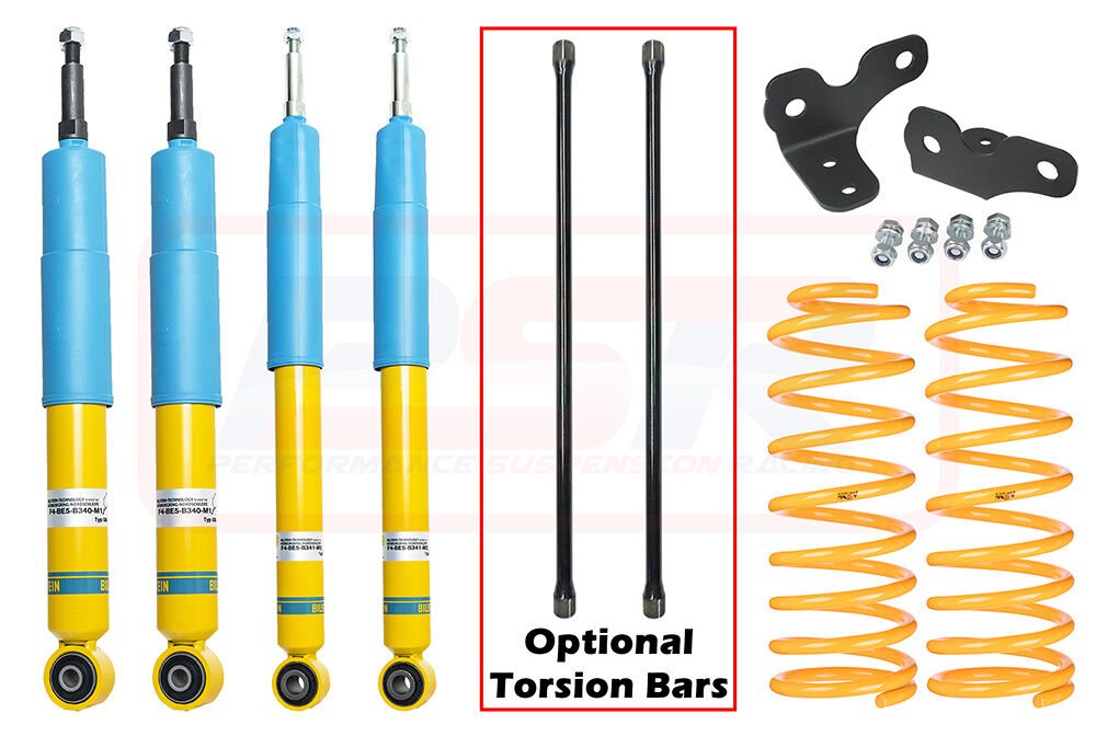 LANKIT-075 PSR Toyota Landcruiser 100 Series IFS 6/1998 - 2006 Bilstein 2" Lift Kit | Genuine PSR Lift Kit