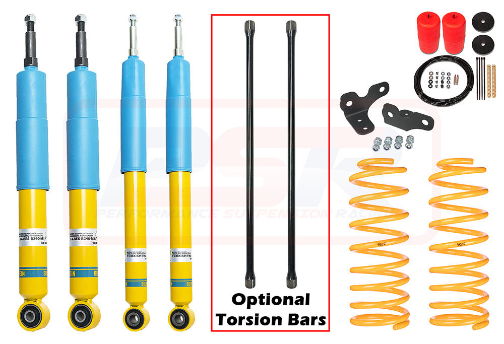 LANKIT-076 PSR Toyota Landcruiser 100 Series IFS 6/1998 - 2006 Bilstein 2" Touring Lift Kit | Genuine PSR Lift Kit