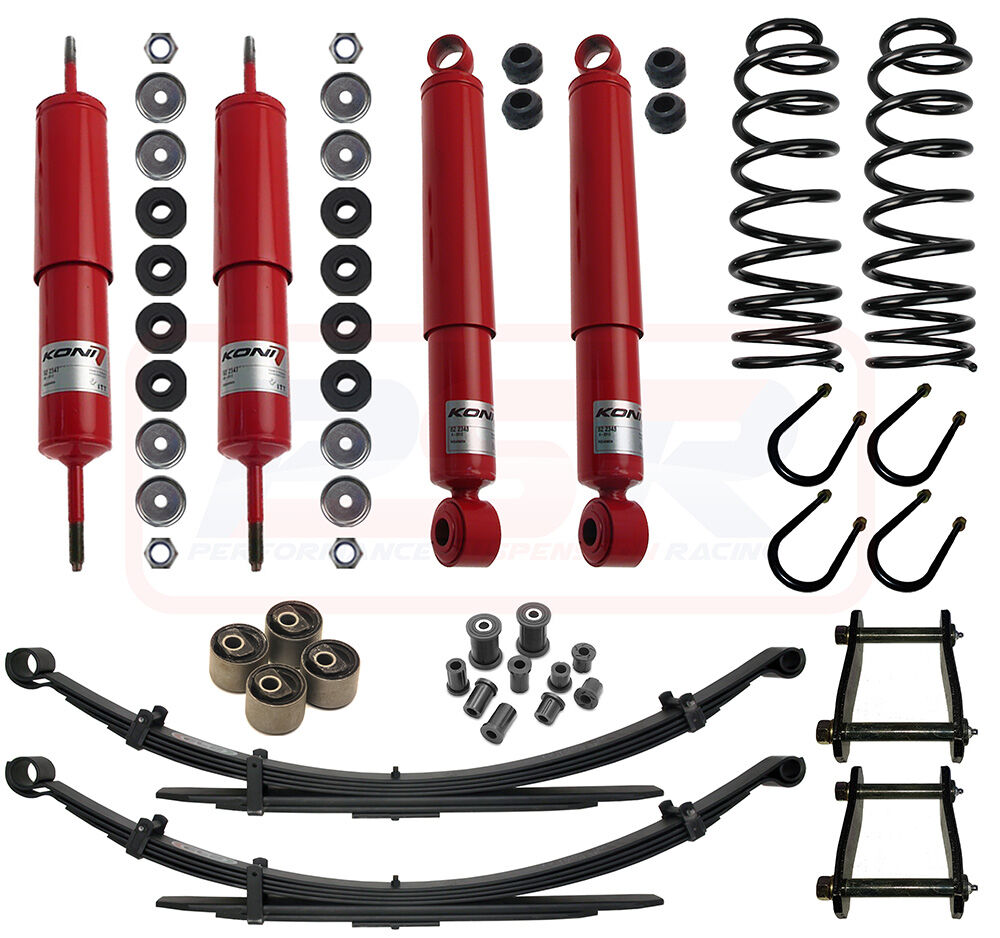 LANKIT-079 PSR Toyota Landcruiser 78/79 Series 2" Koni Heavy Track Lift Kit | Genuine PSR Lift Kit