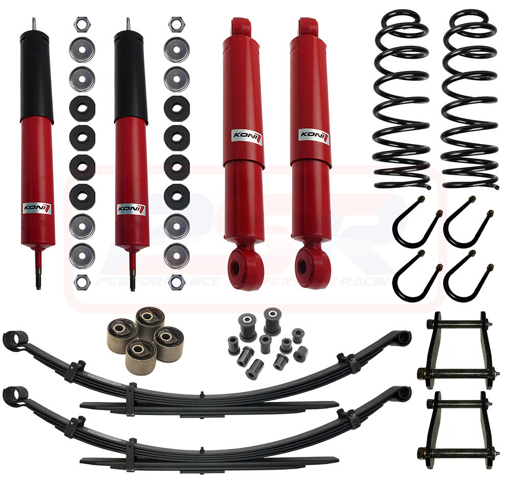 LANKIT-080 PSR Toyota Landcruiser 78/79 Series 2" Koni Raid Lift Kit | Genuine PSR Lift Kit