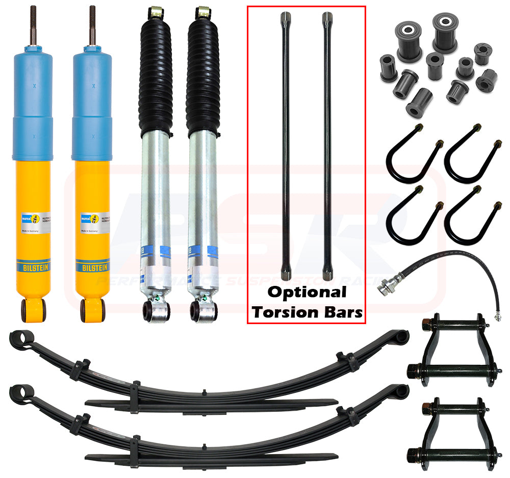 MAZKIT-030 PSR Mazda BT-50 / Ford PK Ranger Bilstein 2" Lift Kit LONG TRAVEL | Genuine PSR Shock Absorber