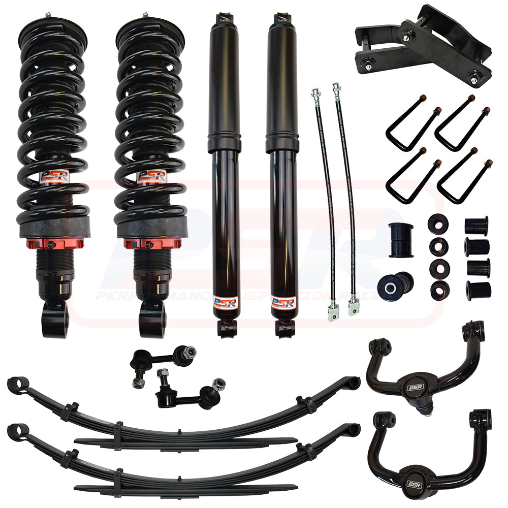 NAVKIT-009 Nissan Navara D40 PSR TTG 4" Lift Kit | Genuine PSR TTG Shock Absorber
