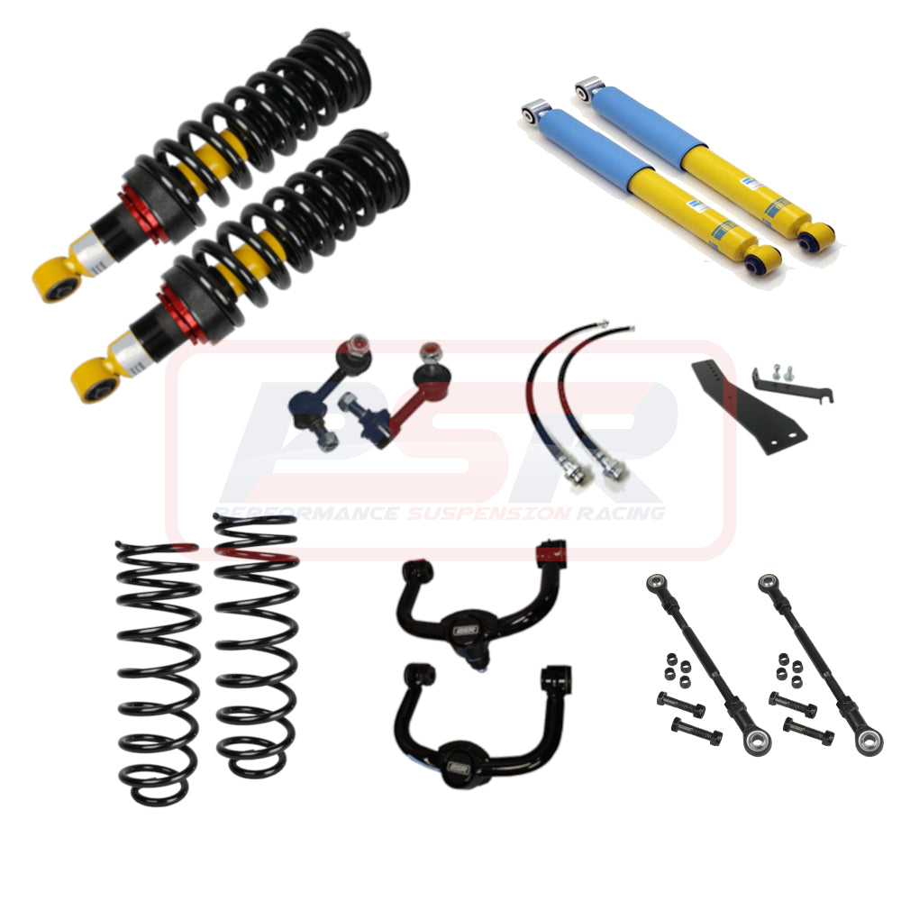 NAVKIT-021 PSR Nissan Navara NP300 Coil Rear Bilstein 4" Lift Kit | Genuine PSR Lift Kit