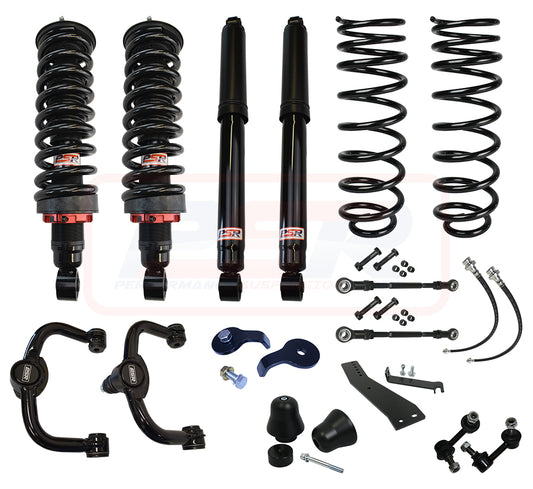 NAVKIT-036 Nissan Navara NP300 Coil Rear PSR TTG 2" Lift Kit LONG TRAVEL (1" Rear) | Genuine PSR TTG Lift Kit