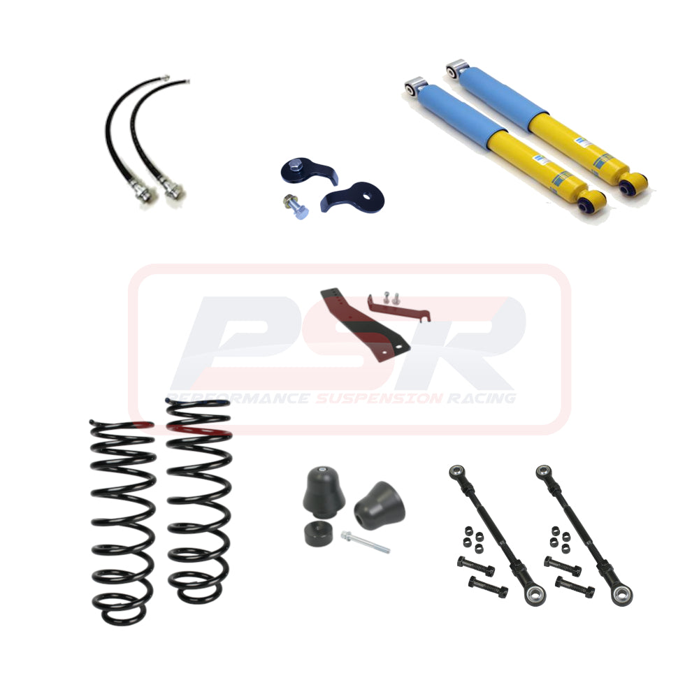 NAVKIT-048 PSR Nissan Navara NP300 Coil Rear Bilstein 1" Rear Lift Kit LONG TRAVEL | Genuine PSR Lift Kit