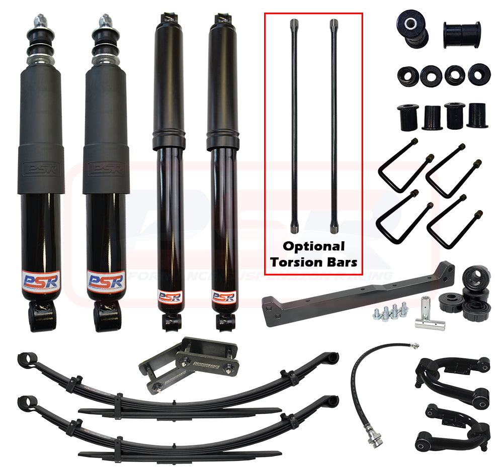 NAVKIT-057 Nissan Navara D22 PSR TTG 3" Lift Kit | Genuine PSR TTG Lift Kit