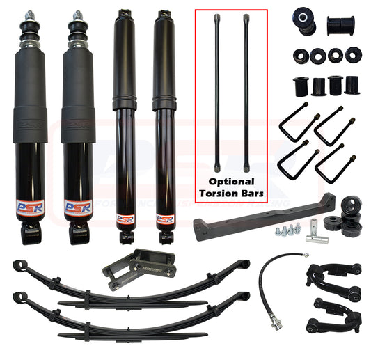 NAVKIT-057 Nissan Navara D22 PSR TTG 3" Lift Kit | Genuine PSR TTG Lift Kit