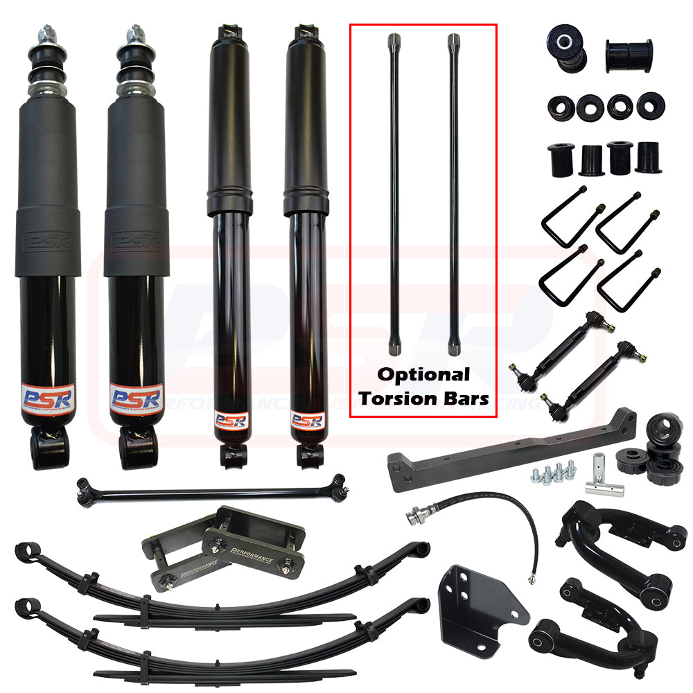 NAVKIT-061 Nissan Navara D22 PSR TTG 3" Lift Kit DELUXE | Genuine PSR TTG Lift Kit