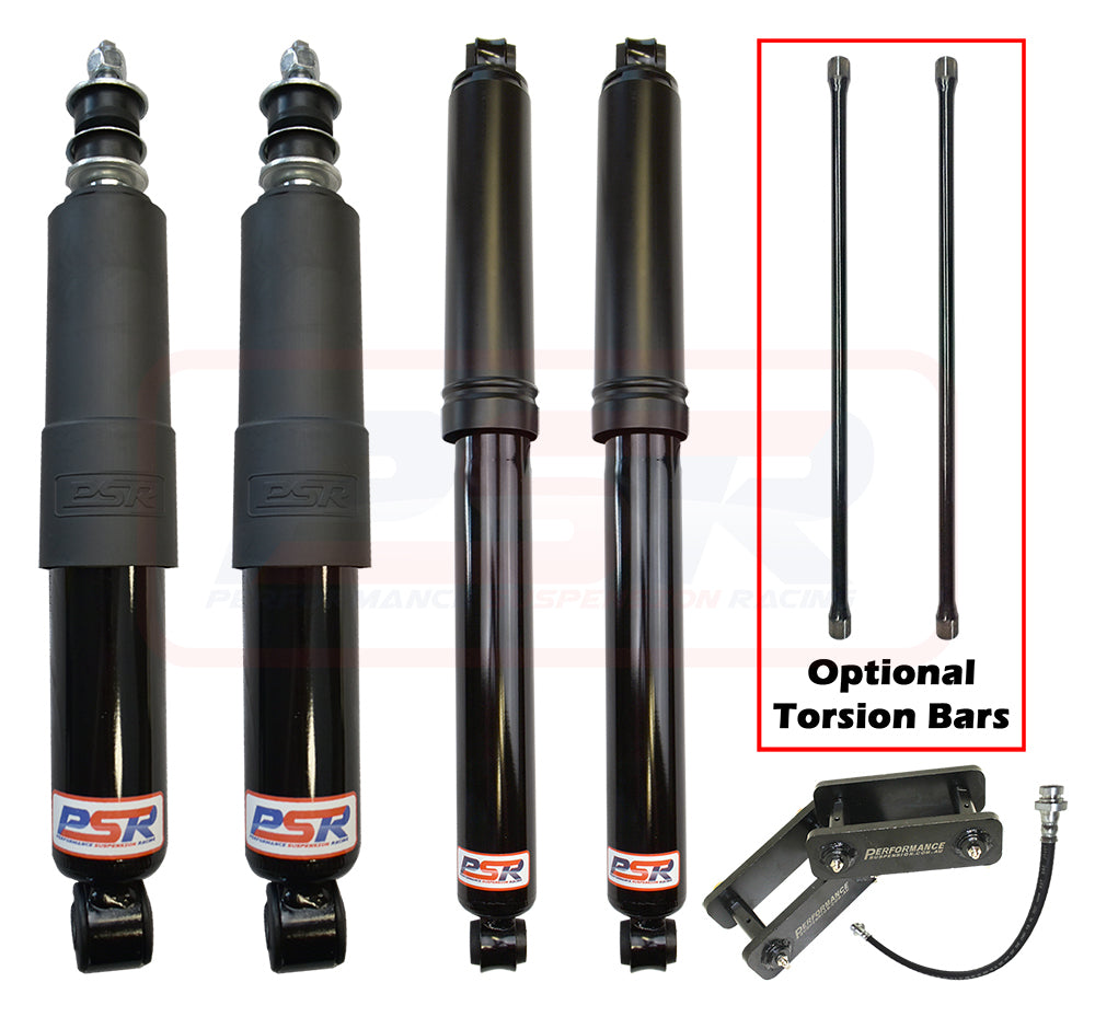 NAVKIT-064 Nissan Navara D22 PSR TTG 2" Lift Kit LONG TRAVEL | Genuine PSR TTG Lift Kit