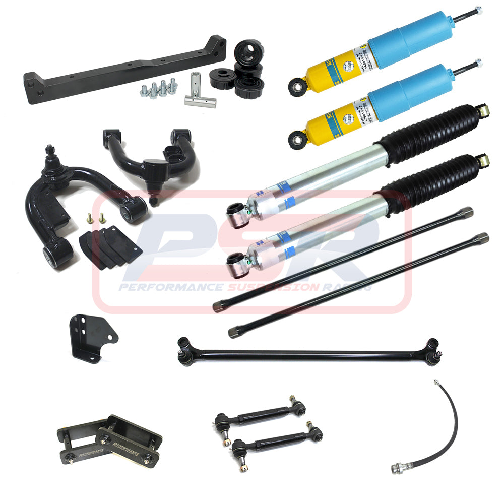 NAVKIT-067 PSR Nissan Navara D22 Bilstein 2" Lift Kit LONG TRAVEL DELUXE | Genuine PSR Lift Kit