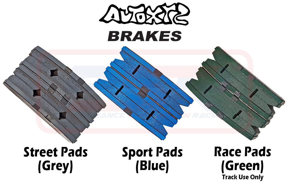 PA19-RR-RACE-330-355 XYZ Racing Race Rear 330-355mm Brake Pad | Genuine XYZ Racing Brake Kit
