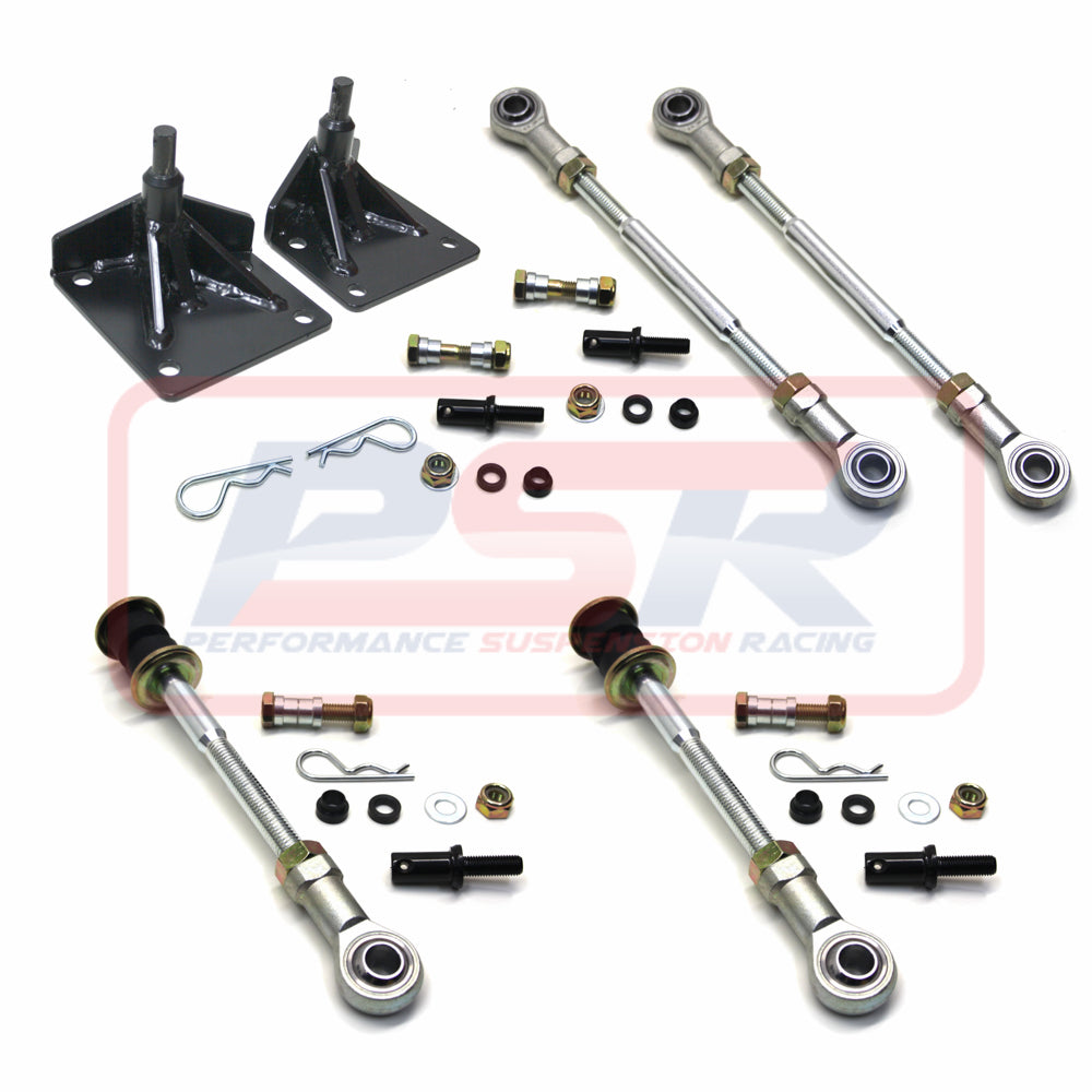 PATKIT-006 PSR Nissan Patrol GQ High Chassis Mount Swaybar Link Full Kit | Genuine PSR Suspension Component