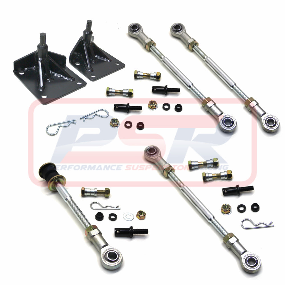 PATKIT-007 PSR Nissan Patrol GU High Chassis Mount Swaybar Link Full Kit | Genuine PSR Suspension Component
