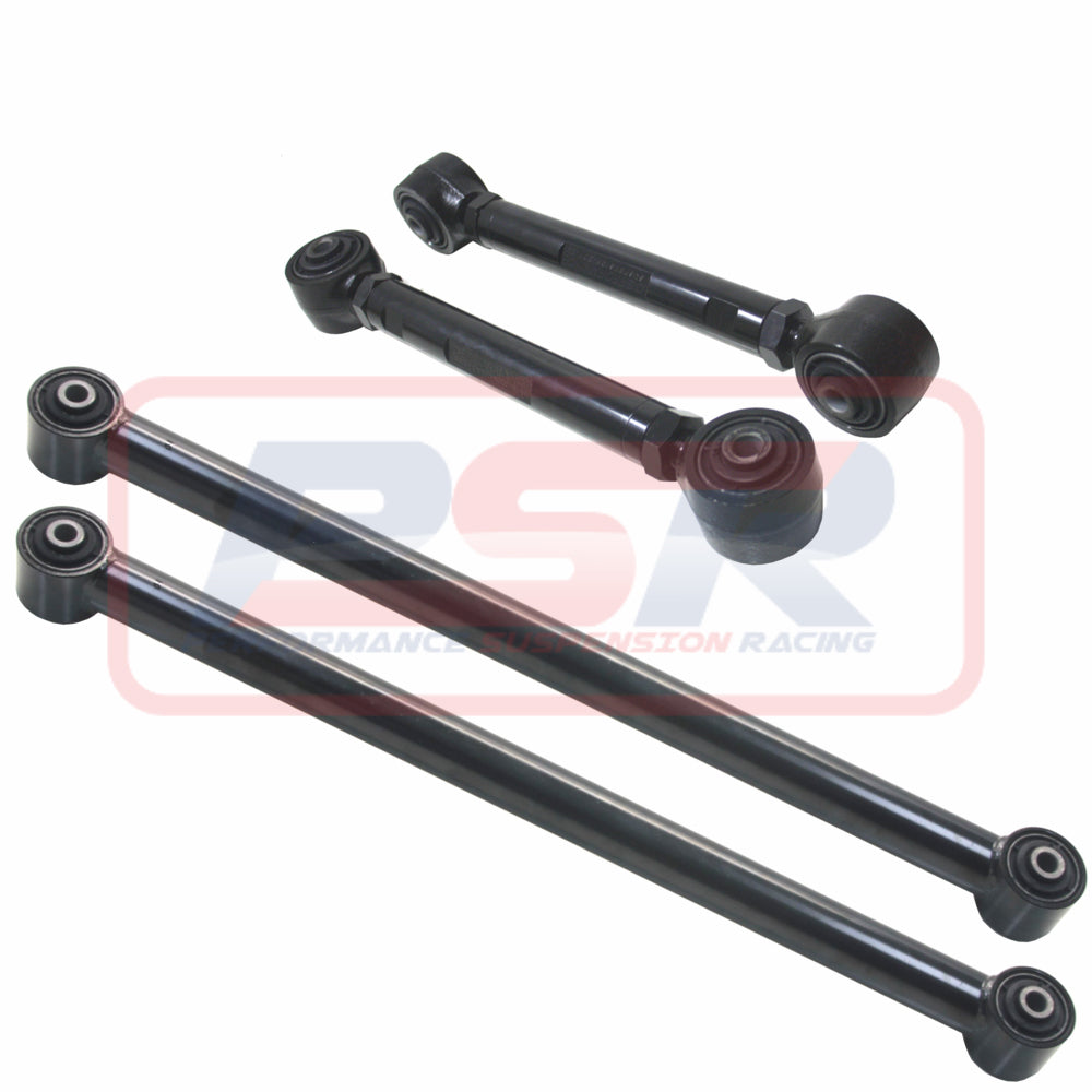 PATKIT-015 PSR Nissan Patrol GQ & GU Adjustable Upper & Standard Length Lower Trailing Arm Kit (678mm) | Genuine PSR Suspension Component