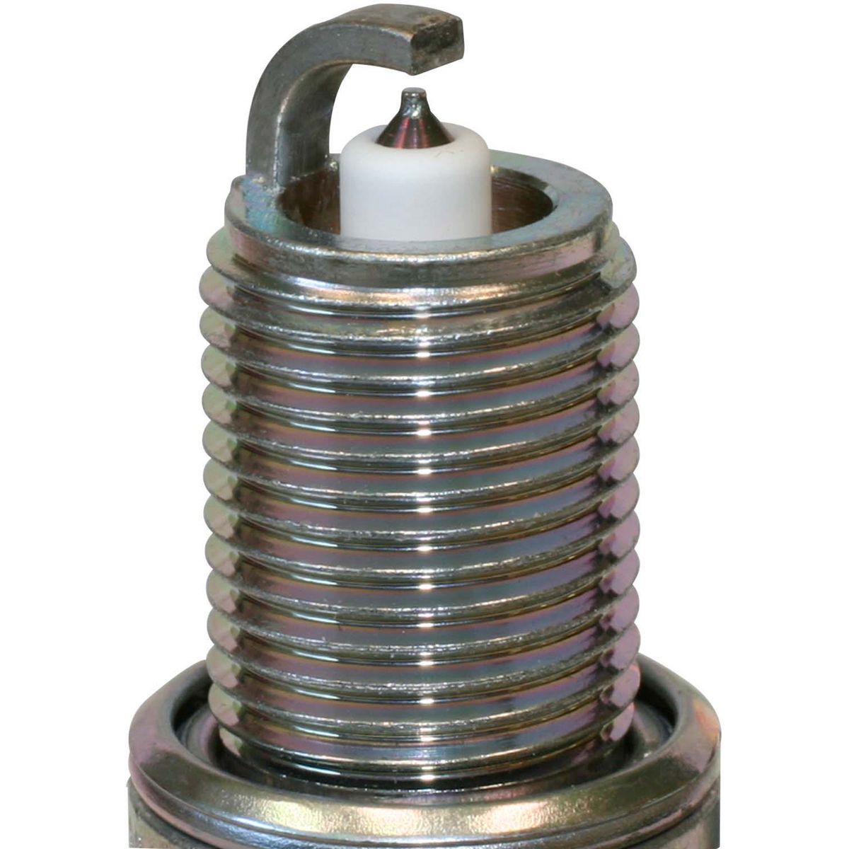PFR7S8G NGK platinum spark plug firing end