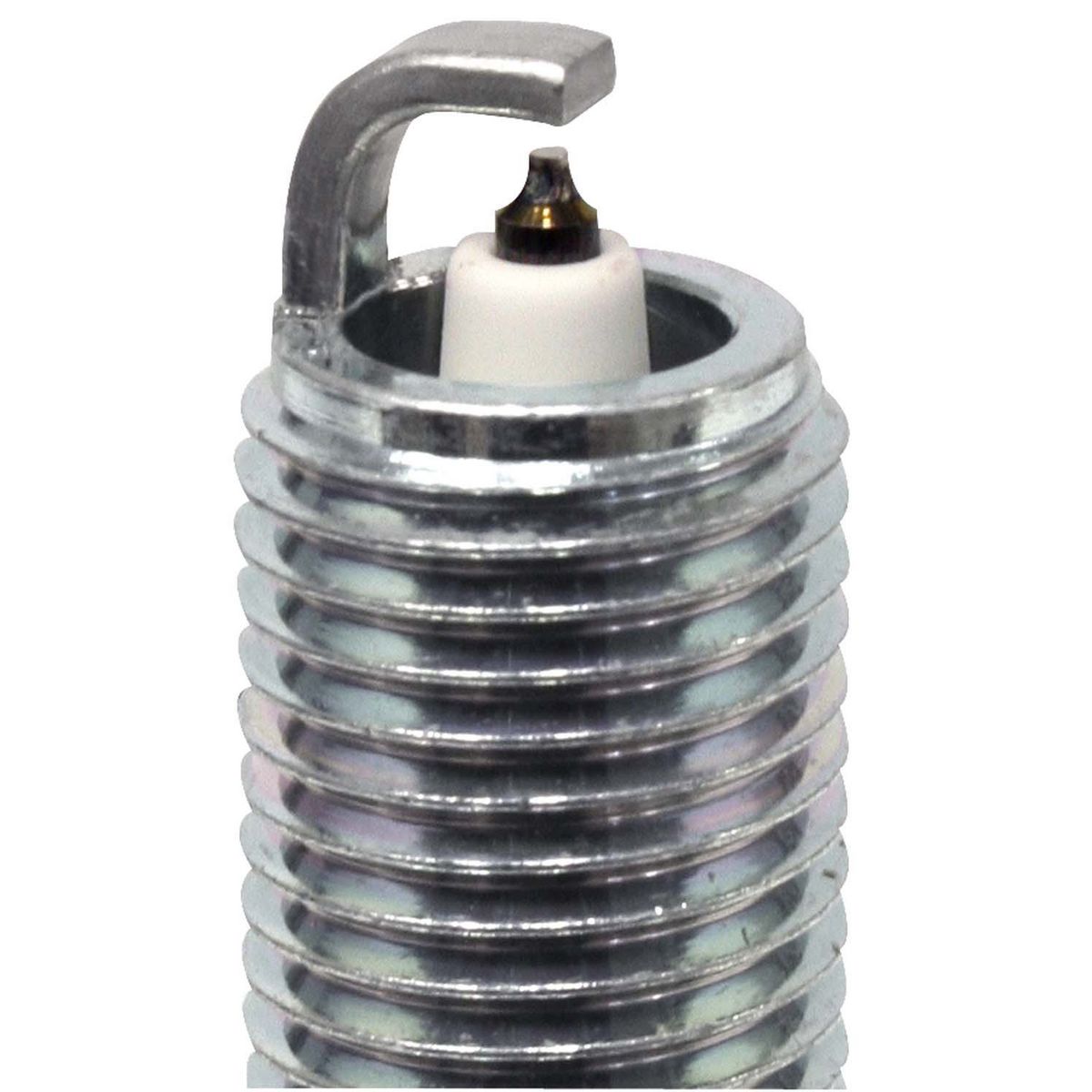 PLKR7A NGK platinum spark plug firing end