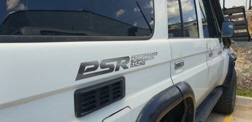 PSR-STICKER-50MM-TXT PSR 50mm Sticker with Text | Genuine PSR 4X4 Part