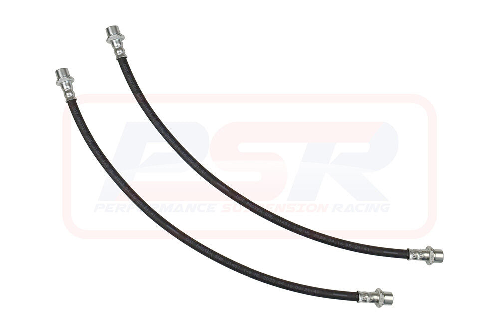 PSRBHHIL-003 PSR Toyota Hilux N70 / N80 / N90 Rear Rubber Extended Brake Hoses - ABS DUAL HOSE | Genuine PSR Brake Part