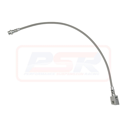 PSRBHNAV-002 PSR Nissan Navara D22 Rear Braided Extended Brake Hose - SINGLE HOSE | Genuine PSR Brake Part