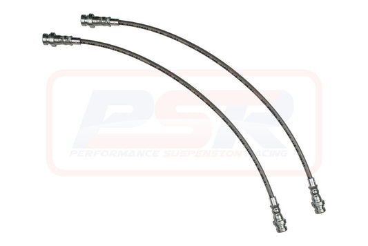 PSRBHNAV-008 PSR Nissan Navara NP300 Rear Braided Extended Brake Hoses - DUAL HOSE | Genuine PSR Brake Part
