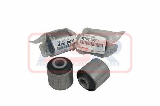 PSRBUSH-017 PSR Genuine Toyota Landcruiser Rubber Rear Upper Trailing Arm Bush Set 48702-60031 | Genuine PSR Suspension Bush