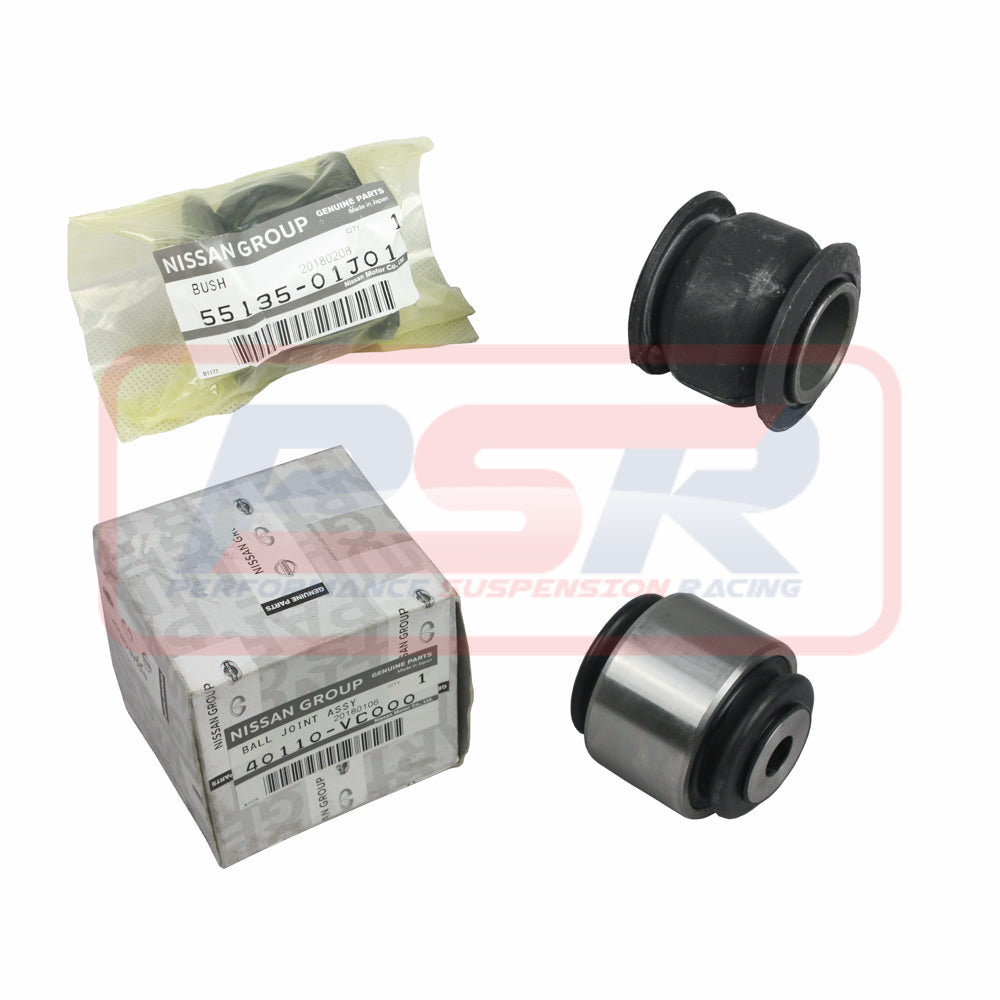 PSRBUSH-020 PSR Genuine Nissan Patrol GU2-On Rubber Panhard Bar Bush Set (Wagon only) | Genuine PSR Suspension Component