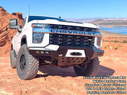 PSRCHEV-023-KIT PSR Khaos Chevrolet Silverado 2020-2023 2500-3500 Khaos Sheet Metal Hoop Bumper | Genuine PSR Khaos Bull Bar