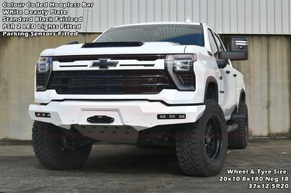 PSRCHEV-030-KIT PSR Khaos Chevrolet Silverado 2024-On 2500-3500 Khaos Hoopless Bumper | Genuine PSR Khaos Bull Bar